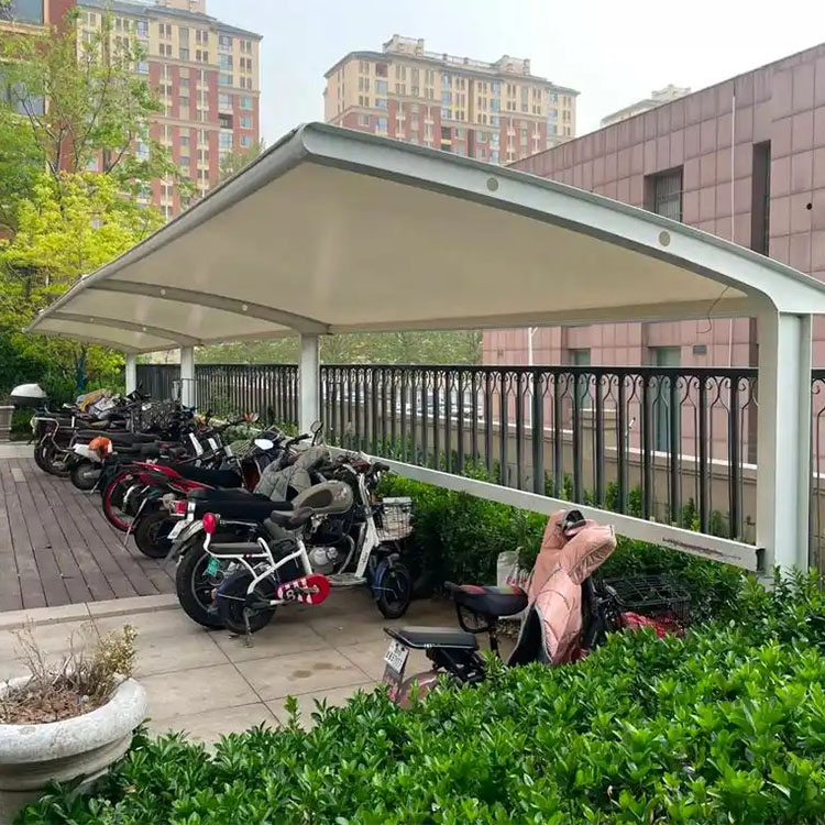 姚安县膜结构电动车棚